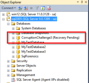SQL SERVER Recovery Pending Hatası Neden oluşuyor ve Çözümü nedir